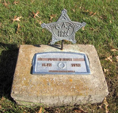 HUFF, JOHN B. - Tama County, Iowa | JOHN B. HUFF 