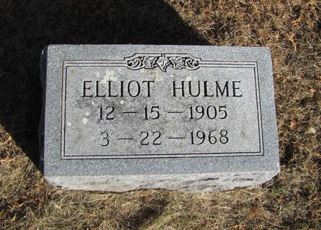 HULME, ELLIOT - Tama County, Iowa | ELLIOT HULME 