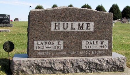 HULME, DALE W. - Tama County, Iowa | DALE W. HULME 