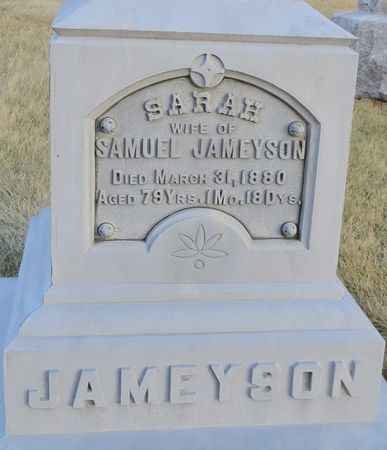 JAMEYSON, SARAH - Tama County, Iowa | SARAH JAMEYSON 