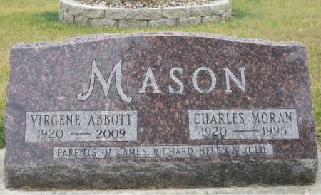 ABBOTT MASON, VIRGENE - Tama County, Iowa | VIRGENE ABBOTT MASON 