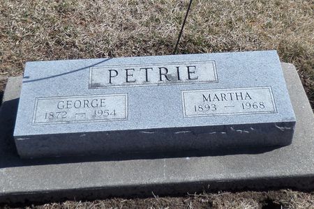 PETRIE, GEORGE - Tama County, Iowa | GEORGE PETRIE 
