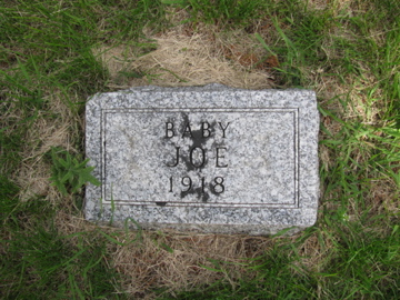 SANBORN, BABY JOE - Tama County, Iowa | BABY JOE SANBORN 