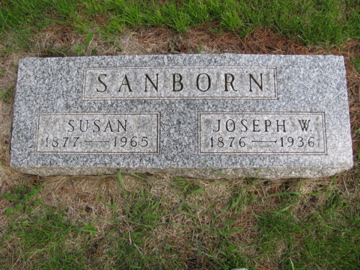 SANBORN, JOSEPH W. - Tama County, Iowa | JOSEPH W. SANBORN 