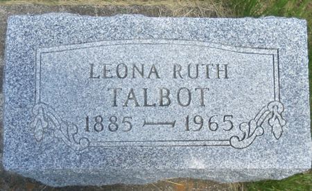 TALBOT, LEONA - Tama County, Iowa | LEONA TALBOT 