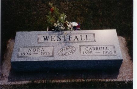 WESTFALL, NORA - Tama County, Iowa | NORA WESTFALL 