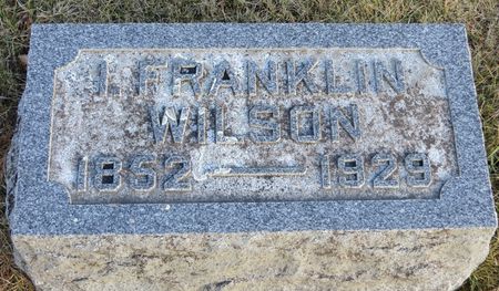 WILSON, L. FRANKLIN - Tama County, Iowa | L. FRANKLIN WILSON 