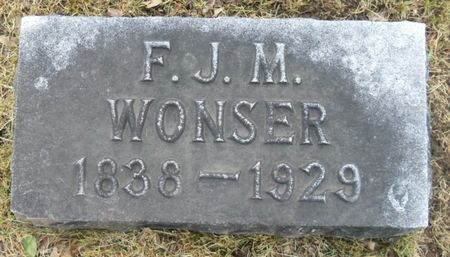 WONSER, FLAVIUS - Tama County, Iowa | FLAVIUS WONSER 