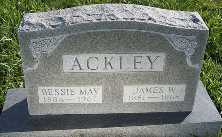 ACKLEY, JAMES WESLEY - Taylor County, Iowa | JAMES WESLEY ACKLEY 