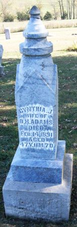 FOREMAN ADAMS, CYNTHIA JANE - Taylor County, Iowa | CYNTHIA JANE FOREMAN ADAMS 