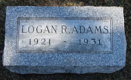 ADAMS, LOGAN ROY - Taylor County, Iowa | LOGAN ROY ADAMS 
