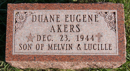 AKERS, DUANE EUGENE - Taylor County, Iowa | DUANE EUGENE AKERS 