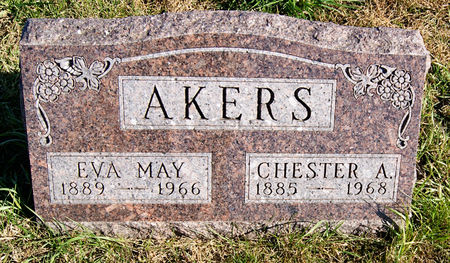 AKERS, CHESTER ARTHUR - Taylor County, Iowa | CHESTER ARTHUR AKERS 