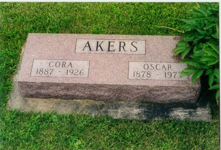 BRAND AKERS, CORA MAE - Taylor County, Iowa | CORA MAE BRAND AKERS 