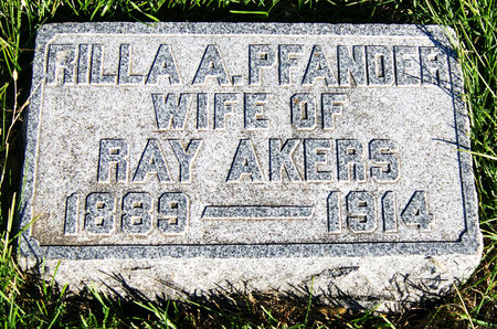 AKERS, RILLA ANN - Taylor County, Iowa | RILLA ANN AKERS 