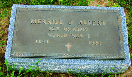 ALBERT, MERRILL JAMES - Taylor County, Iowa | MERRILL JAMES ALBERT 