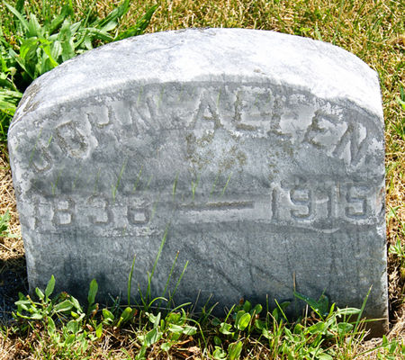 ALLEN, JOHN - Taylor County, Iowa | JOHN ALLEN 