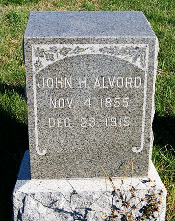 ALVORD, JOHN HENRY - Taylor County, Iowa | JOHN HENRY ALVORD 