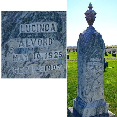 CHURCHILL ALVORD, LUCINDA - Taylor County, Iowa | LUCINDA CHURCHILL ALVORD 
