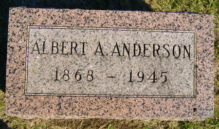 ANDERSON, ALBERT ALONZO - Taylor County, Iowa | ALBERT ALONZO ANDERSON 