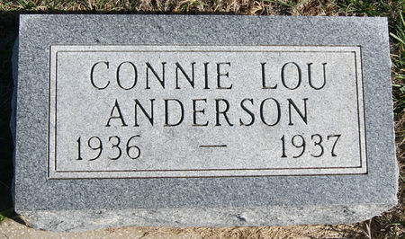 ANDERSON, CONNIE LOU - Taylor County, Iowa | CONNIE LOU ANDERSON 