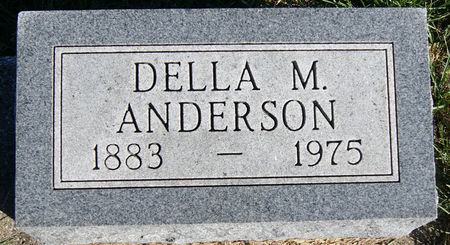 MORRISON ANDERSON, DELLA MAY - Taylor County, Iowa | DELLA MAY MORRISON ANDERSON 