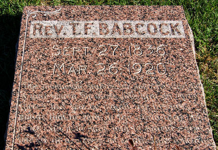 BABCOCK, THOMAS F - Taylor County, Iowa | THOMAS F BABCOCK 