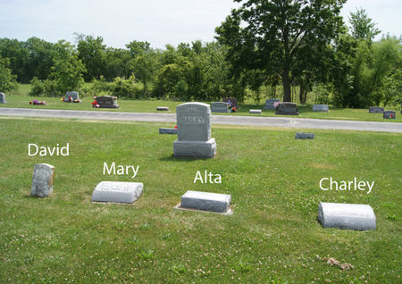 BAILEY, DAVID, JR., FAMILY PLOT OF - Taylor County, Iowa | DAVID, JR., FAMILY PLOT OF BAILEY 