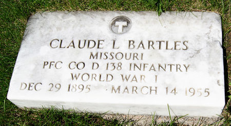 BARTLES, CLAUDE LAVERE - Taylor County, Iowa | CLAUDE LAVERE BARTLES 