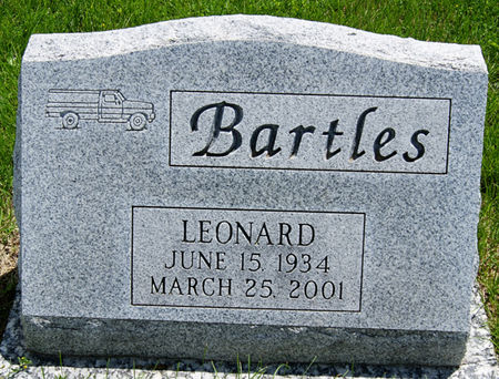 BARTLES, CALVIN LEONARD - Taylor County, Iowa | CALVIN LEONARD BARTLES 