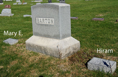 BARTON, HIRAM, FAMILY PLOT OF - Taylor County, Iowa | HIRAM, FAMILY PLOT OF BARTON 