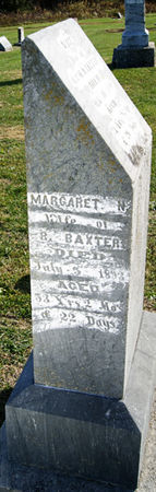 HUGHES BAXTER, MARGARET NEIL - Taylor County, Iowa | MARGARET NEIL HUGHES BAXTER 