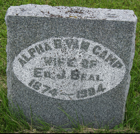 VAN CAMP BEAL, ALPHA BELLE - Taylor County, Iowa | ALPHA BELLE VAN CAMP BEAL 