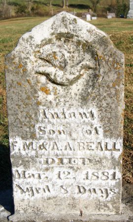 BEALL, FRANCIS MARION, INFANT SON OF - Taylor County, Iowa | FRANCIS MARION, INFANT SON OF BEALL 