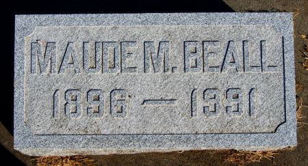 BEALL, MAUDE MELBA - Taylor County, Iowa | MAUDE MELBA BEALL 