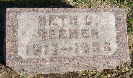 BEEMER, BETH CAROLYN - Taylor County, Iowa | BETH CAROLYN BEEMER 