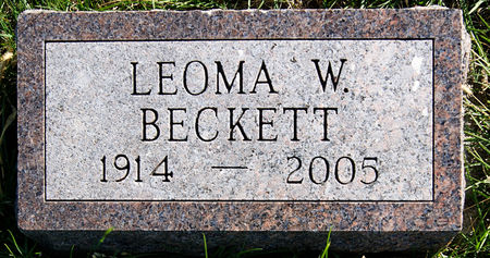 BECKETT, LEOMA - Taylor County, Iowa | LEOMA BECKETT 