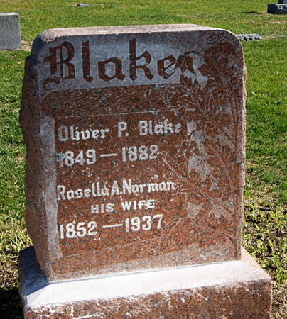 BLAKE, OLIVER PERRY - Taylor County, Iowa | OLIVER PERRY BLAKE 