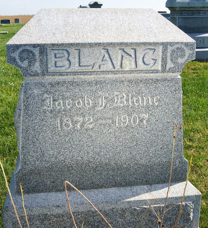 BLANC, JACOB F. - Taylor County, Iowa | JACOB F. BLANC 