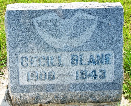 BLANE, CECIL LEON - Taylor County, Iowa | CECIL LEON BLANE 