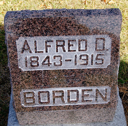 BORDEN, ALFRED DARWIN - Taylor County, Iowa | ALFRED DARWIN BORDEN 