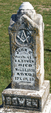 BOWEN, JOHN GARARD - Taylor County, Iowa | JOHN GARARD BOWEN 