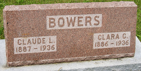 SHERBECK BOWERS, CLARA CHARLOTTE - Taylor County, Iowa | CLARA CHARLOTTE SHERBECK BOWERS 