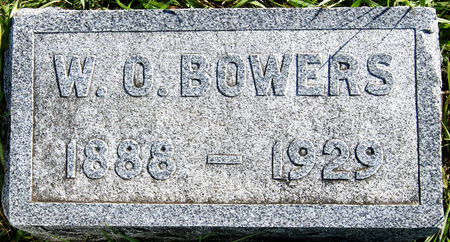 BOWERS, WILLIAM OLIVER - Taylor County, Iowa | WILLIAM OLIVER BOWERS 