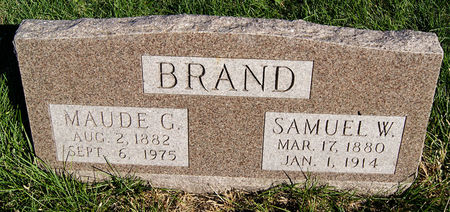 ANDERSON, MAUDE GERTRUDE - Taylor County, Iowa | MAUDE GERTRUDE ANDERSON 