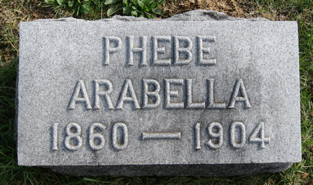 BRICE, PHEBE ARABELLA - Taylor County, Iowa | PHEBE ARABELLA BRICE 