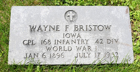 BRISTOW, WAYNE FLOYD - Taylor County, Iowa | WAYNE FLOYD BRISTOW 