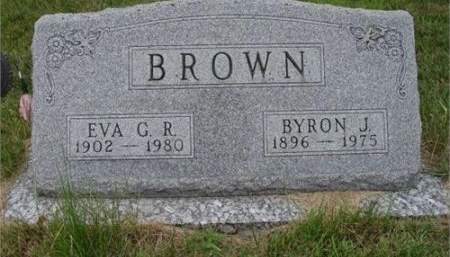 BROWN, EVA G - Taylor County, Iowa | EVA G BROWN 
