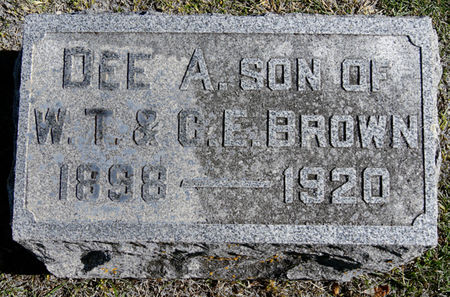 BROWN, DEE ANDERSON - Taylor County, Iowa | DEE ANDERSON BROWN 