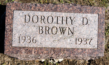 BROWN, DOROTHY DARLENE - Taylor County, Iowa | DOROTHY DARLENE BROWN 